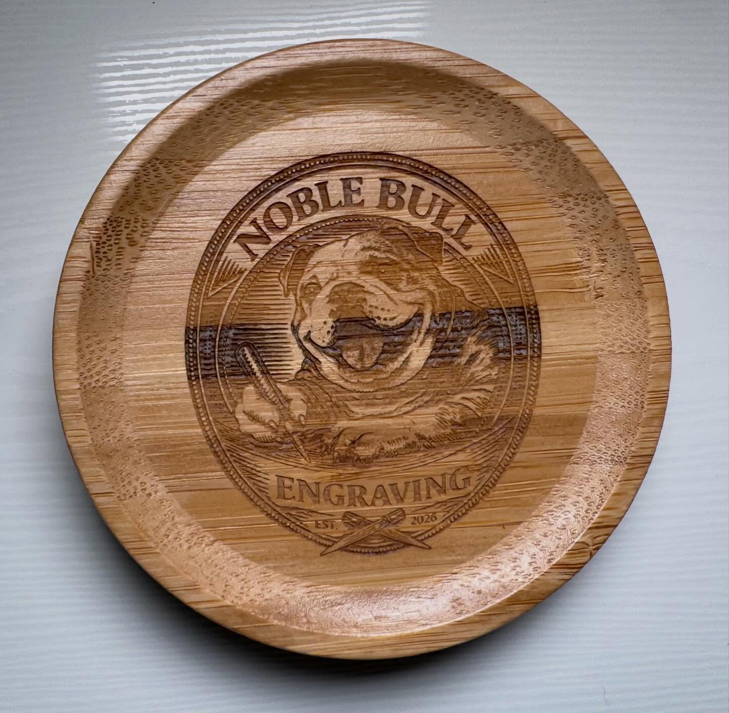 Custom Bamboo Coaster
