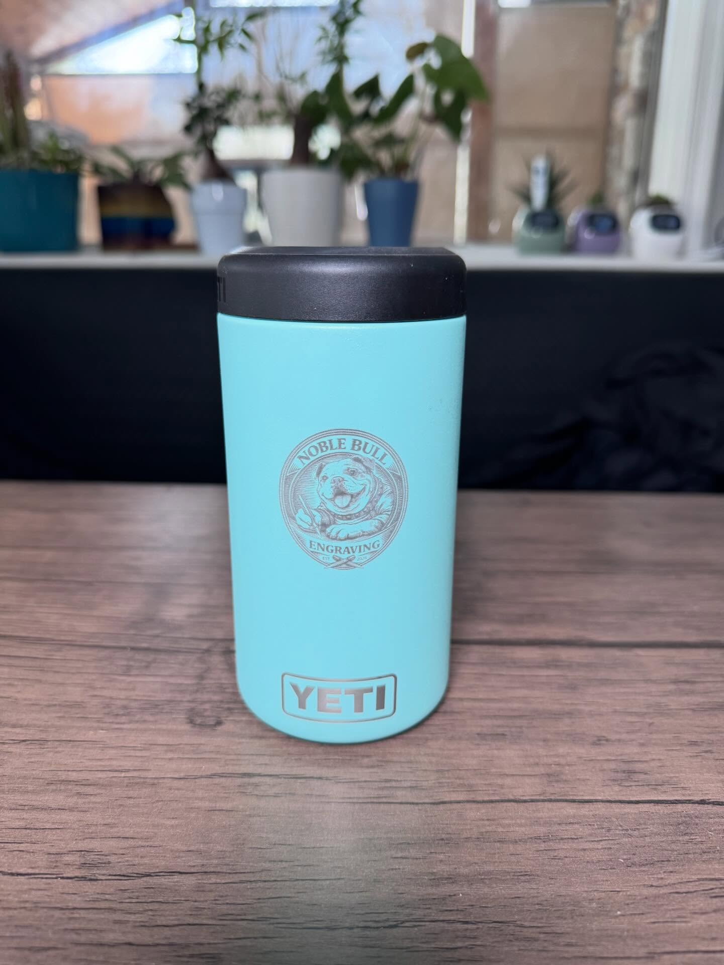 Yeti can cooler with custom logo