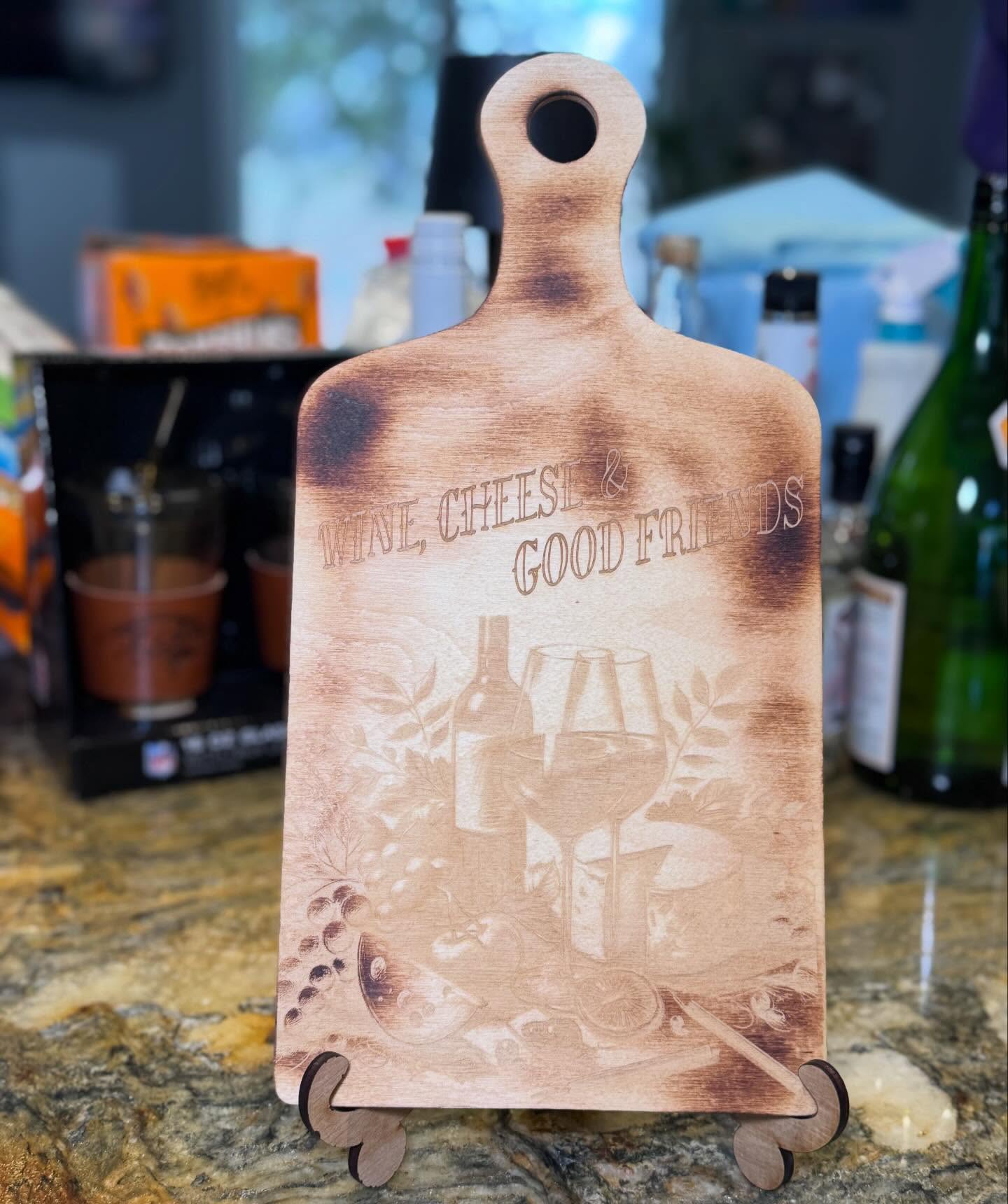 Engraved Cheese Board